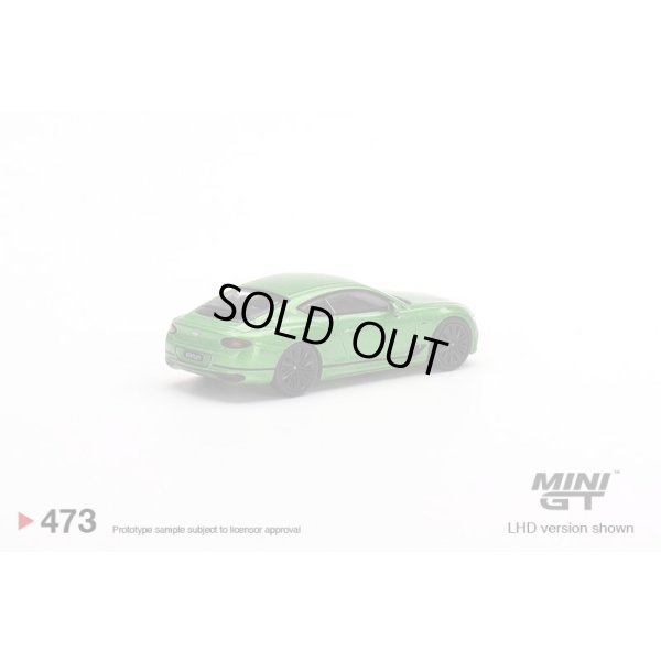 画像3: MINI GT 1/64 Bentley Continental GT Speed 2022 Apple Green (LHD)