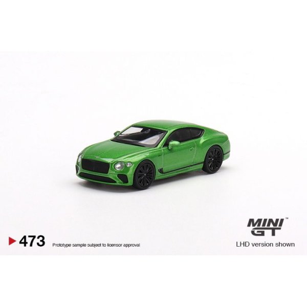 画像2: MINI GT 1/64 Bentley Continental GT Speed 2022 Apple Green (RHD)