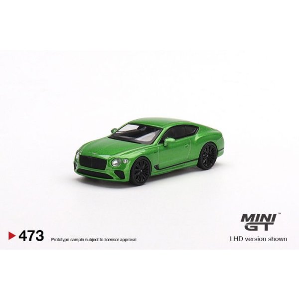 画像2: MINI GT 1/64 Bentley Continental GT Speed 2022 Apple Green (LHD)