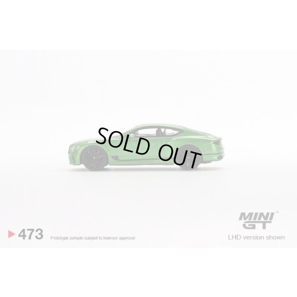 画像4: MINI GT 1/64 Bentley Continental GT Speed 2022 Apple Green (LHD)
