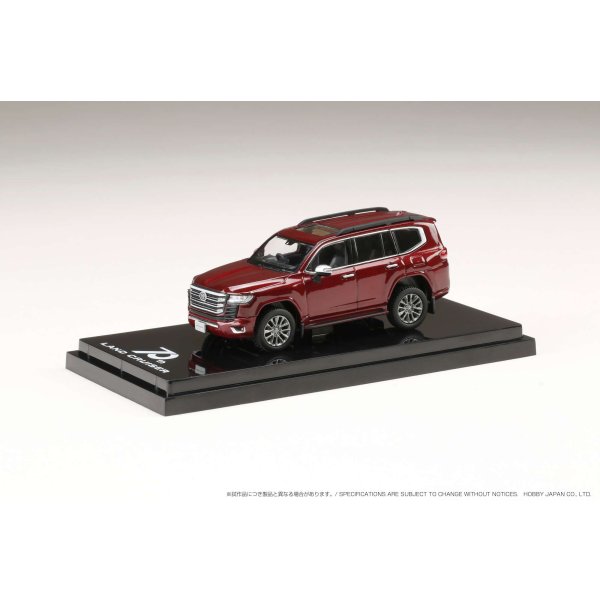 画像2: Hobby JAPAN 1/64 Toyota Land Cruiser (JA300W) ZX Dark Red Mica Metallic ブラック内装