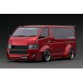 ignition model 1/18 T・S・D WORKS HIACE Red Metallic