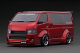ignition model 1/18 T・S・D WORKS HIACE Red Metallic