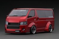 ignition model 1/18 T・S・D WORKS HIACE Red Metallic