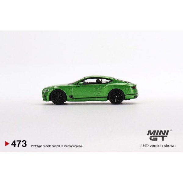 画像4: MINI GT 1/64 Bentley Continental GT Speed 2022 Apple Green (RHD)