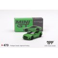 MINI GT 1/64 Bentley Continental GT Speed 2022 Apple Green (LHD)