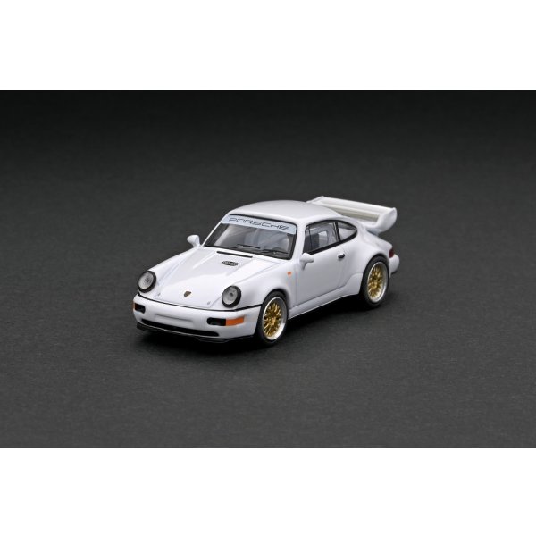 画像1: Tarmac Works 1/64 Porsche 911 RSR 3.8 White