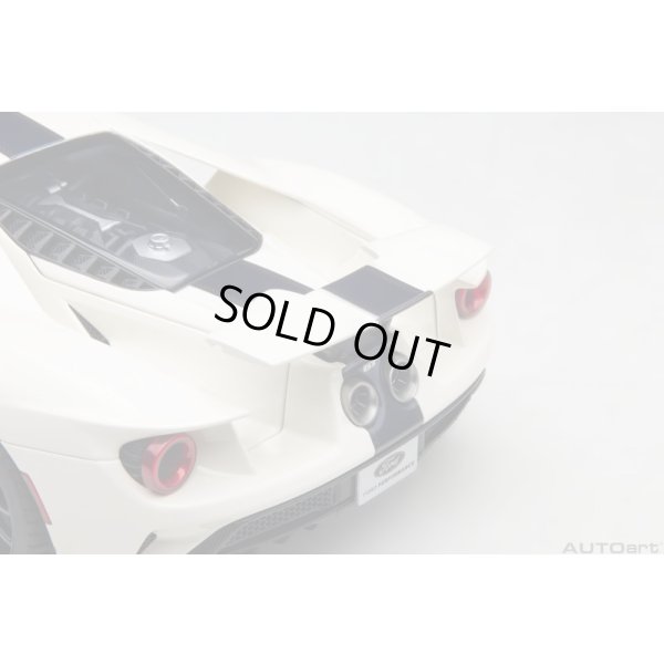 画像13: AUTOart 1/18 Ford GT 2022 '64 Prototype Heritage Edition (Wimbledon White)