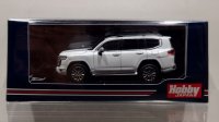 Hobby JAPAN 1/64 Toyota Land Cruiser (JA300W) ZX Precious White Pearl ブラック内装