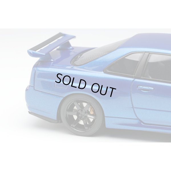 画像7: EIDOLON 1/43 Nissan Skyline GT-R (BNR34) V-spec II Nur 2002 (TE37 Wheel) Bayside Blue