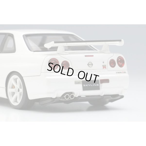 画像6: EIDOLON 1/43 Nissan Skyline GT-R (BNR34) V-spec II Nur 2002 (TE37 Wheel) Pearl White