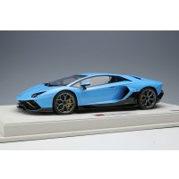 EIDOLON 1/18 Lamborghini Aventador LP780-4 Ultimae 2021 (Leirion Wheel) Blu Cefeo  Limited 50 pcs.