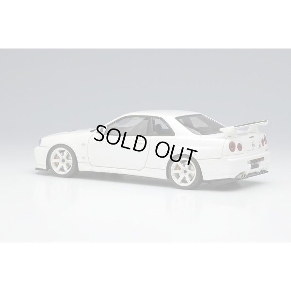 画像3: EIDOLON 1/43 Nissan Skyline GT-R (BNR34) V-spec II Nur 2002 (TE37 Wheel) Pearl White