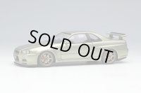 EIDOLON 1/43 Nissan Skyline GT-R (BNR34) V-spec II Nur 2002 (TE37 Wheel) Millennium Jade