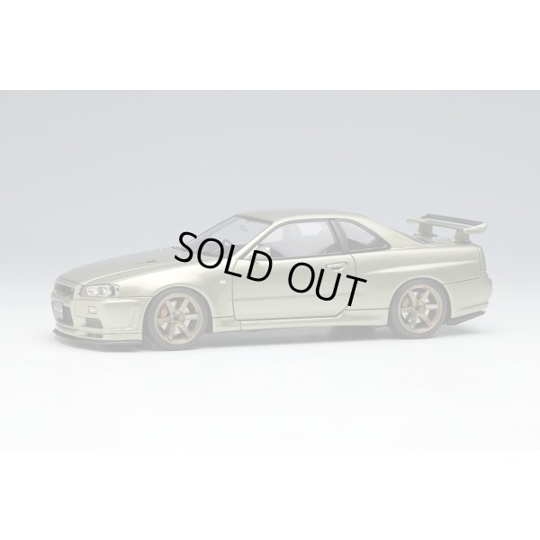 画像1: EIDOLON 1/43 Nissan Skyline GT-R (BNR34) V-spec II Nur 2002 (TE37 Wheel) Millennium Jade