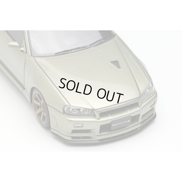 画像6: EIDOLON 1/43 Nissan Skyline GT-R (BNR34) V-spec II Nur 2002 (TE37 Wheel) Millennium Jade