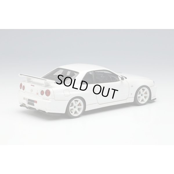画像4: EIDOLON 1/43 Nissan Skyline GT-R (BNR34) V-spec II Nur 2002 (TE37 Wheel) Pearl White