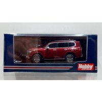 Hobby JAPAN 1/64 Toyota Land Cruiser (JA300W) ZX Dark Red Mica Metallic ブラック内装