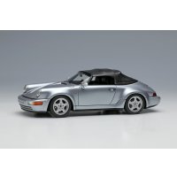 VISION 1/43 Porsche 911 (964) Speedstar Turbo look 1993 Polar Silver Metallic