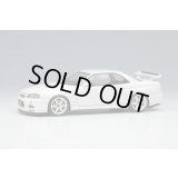 EIDOLON 1/43 Nissan Skyline GT-R (BNR34) V-spec II Nur 2002 (TE37 Wheel) Pearl White
