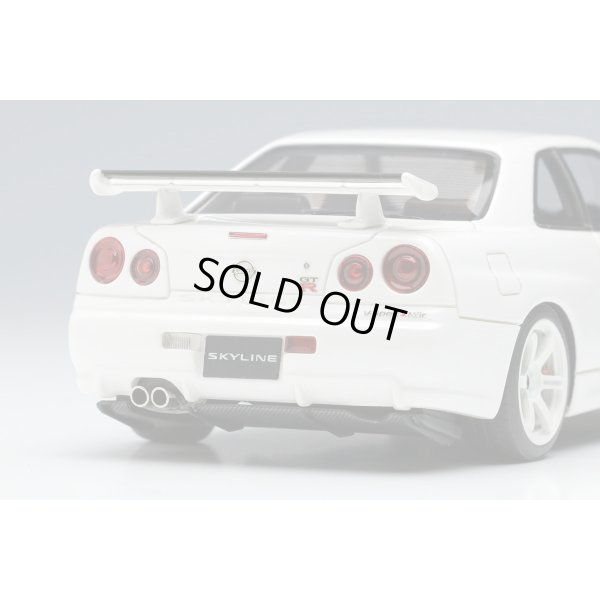 画像7: EIDOLON 1/43 Nissan Skyline GT-R (BNR34) V-spec II Nur 2002 (TE37 Wheel) Pearl White