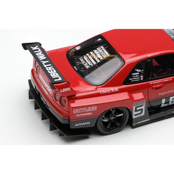 画像7: EIDOLON 1/43 LB-ER34 Super Silhouette SKYLINE TOKYO AUTO SALON 2022 Limited 200 pcs.