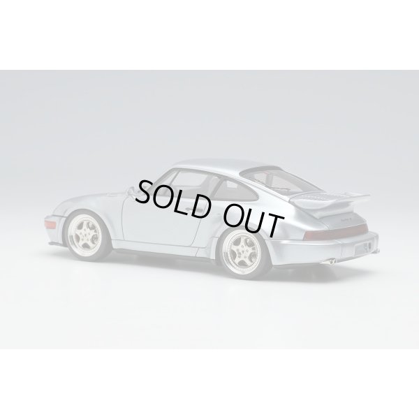 画像3: VISION 1/43 Porsche 911 (964) Turbo S Exclusive Flachbau 1994 Polar Silver Metallic