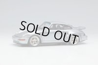 VISION 1/43 Porsche 911 (964) Turbo S Exclusive Flachbau 1994 Polar Silver Metallic