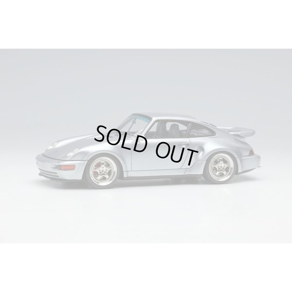 画像1: VISION 1/43 Porsche 911 (964) Turbo S Exclusive Flachbau 1994 Polar Silver Metallic