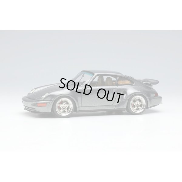 画像1: VISION 1/43 Porsche 911 (964) Turbo S Exclusive Flachbau 1994 Slate Gray Metallic