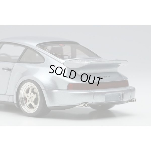 画像7: VISION 1/43 Porsche 911 (964) Turbo S Exclusive Flachbau 1994 Polar Silver Metallic