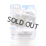 auto world 1/64 2017 Jeep Wrangler Chief Rhino Color (Gray)/White