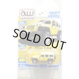 auto world 1/64 2017 Jeep Wrangler Chief Acid Yellow/White