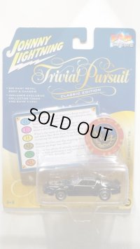 JOHNNY LIGHTNING 1/64 Trivial Pastor 1977 Pontiac Trans Am with Black Poker Chip