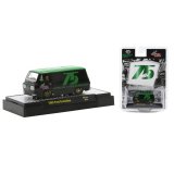 M2 Machines 1/64 1963 Ford Econoline TURTLE WAX - Semi-Gloss Black