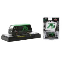 M2 Machines 1/64 1963 Ford Econoline TURTLE WAX - Semi-Gloss Black