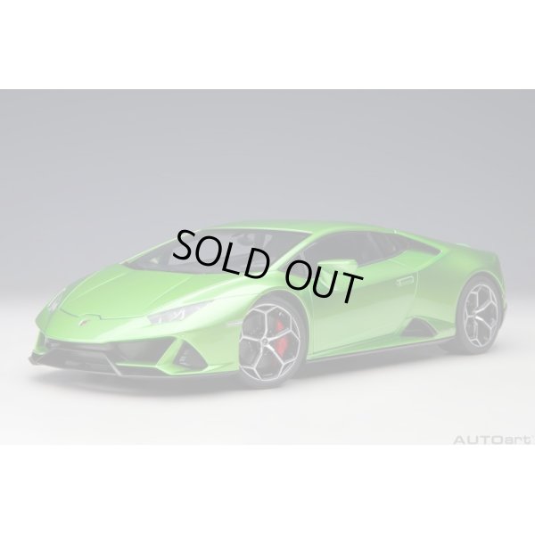 画像1: AUTOart 1/18 Lamborghini Huracan Evo (Verde Selvans)