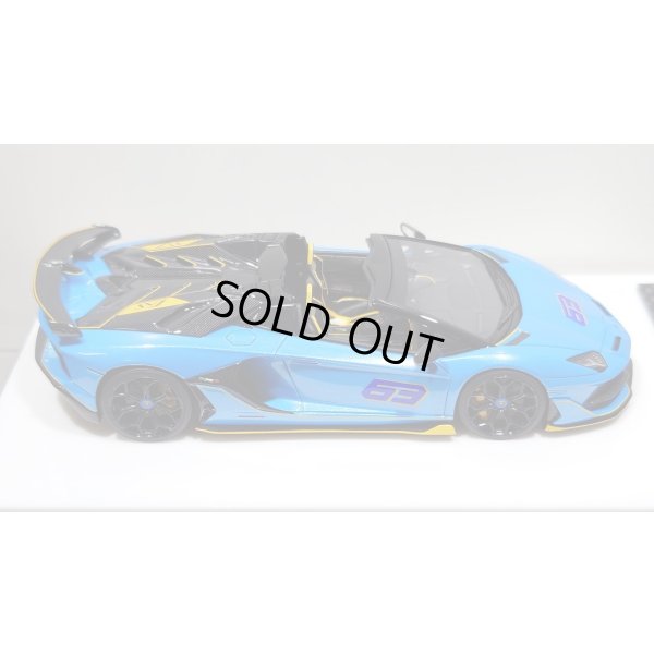 画像8: EIDOLON 1/43 Lamborghini Aventador SVJ 63 Roadster 2019 Azzurro Pearl Limited 35 pcs.