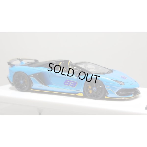 画像5: EIDOLON 1/43 Lamborghini Aventador SVJ 63 Roadster 2019 Azzurro Pearl Limited 35 pcs.