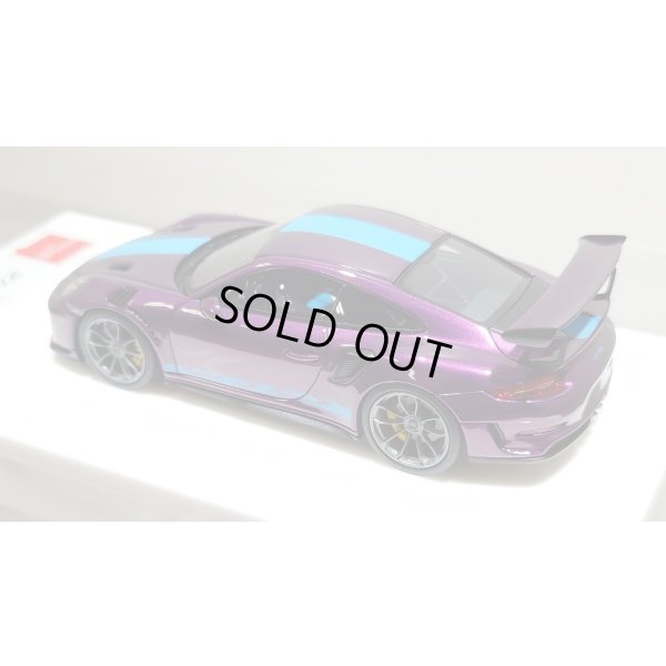 画像12: EIDOLON 1/43 Porsche 911 (991.2) GT3 RS 2018 Alba Cielo with Body Stirpes Limited 32 pcs.