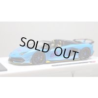 EIDOLON 1/43 Lamborghini Aventador SVJ 63 Roadster 2019 Azzurro Pearl Limited 35 pcs.