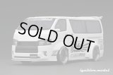ignition model 1/18 T・S・D WORKS HIACE Pearl White