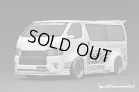 ignition model 1/18 T・S・D WORKS HIACE Pearl White