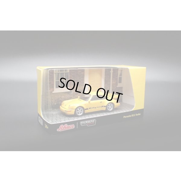 画像1: Tarmac Works 1/64 Porsche 911 Turbo Yellow