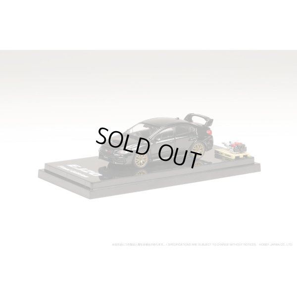 画像2: Hobby JAPAN 1/64 Subaru WRX STI EJ20 FINAL EDITION Full Package with Engine Display Model (Crystal Black Silica)