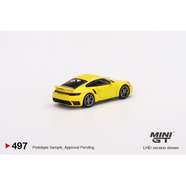 画像3: MINI GT 1/64 Porsche 911 Turbo S Racing Yellow (RHD)