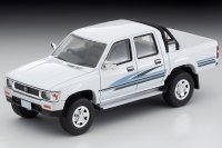 TOMYTEC 1/64 Limited Vintage NEO Toyota Hilux 4WD Pickup Double Cab SSR (White) '91