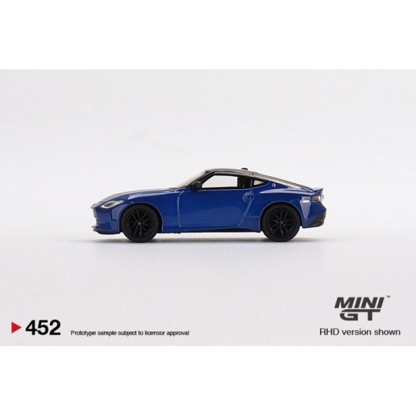 画像3: MINI GT 1/64 Nissan Fairlady Z Version ST 2023 Seiran Blue (RHD)