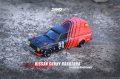 INNO Models 1/64 Nissan Sunny Truck HAKOTORA "09 RACING" DECEPCIONEZ Exclusive Package キーチェーン付