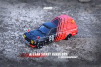 INNO Models 1/64 Nissan Sunny Truck HAKOTORA "09 RACING" DECEPCIONEZ Exclusive Package キーチェーン付